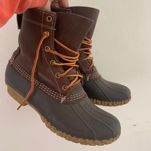 Brown LL BEAN BEAN BOOTS size 8